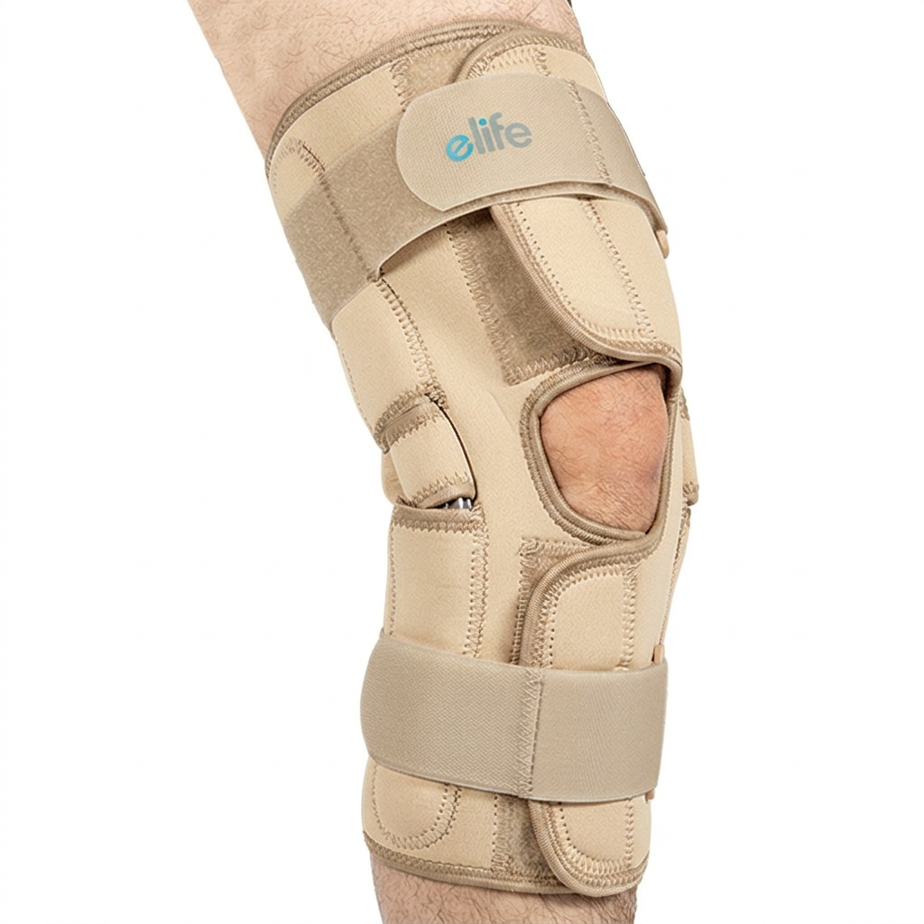 Model: E-KN058 / MKNNP74 - WRAP-AROUND HINGED KNEE